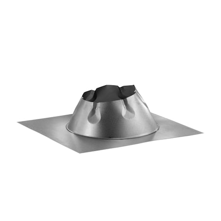 Duravent DuraVent DuraPlus 6 in. D Galvanized Steel Adjustable Fireplace Roof Flashing 6DP-F6